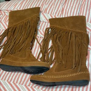 Fringe Boots
